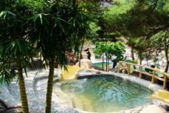 大连成园温泉山庄,养生休闲的温泉度假胜地